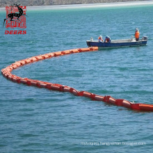 Deers foam filled oil boom silt curtain for sea